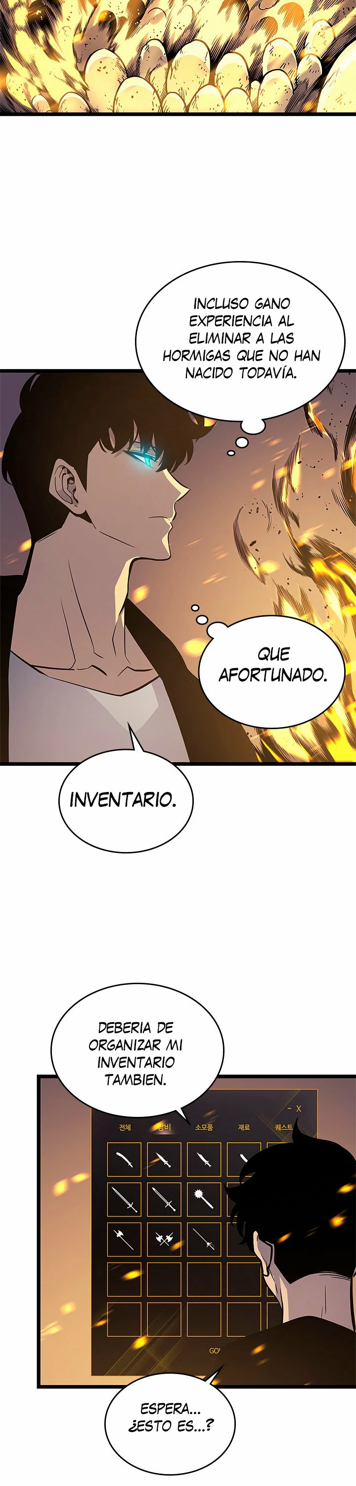Solo Subiendo de level > Capitulo 105 > Page 261